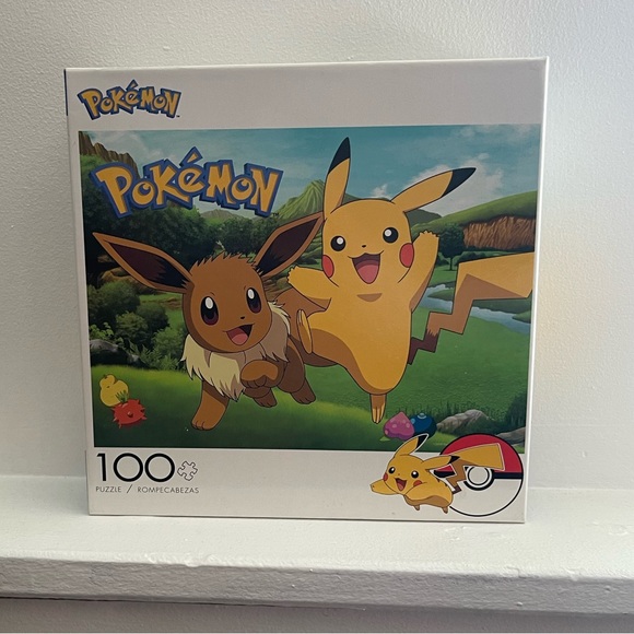 Pokemon Other - Buffalo Games Pokemon Pikachu & Eevee 100 Pieces Puzzle